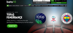 Bets10'da Basketbol Bahis Marketleri