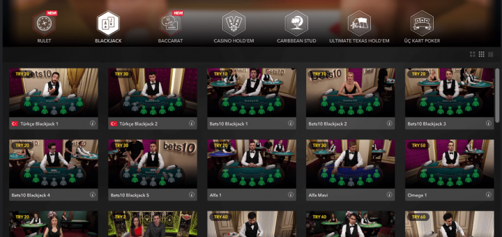 Bets10 Canlı Casino