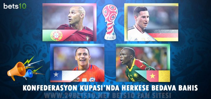 Konfederasyon Kupası Bedava Bahis