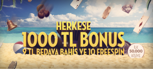 1000 TL Bonus ! YAZ ÇOŞKUSU BETS10’DA BAŞLIYOR!