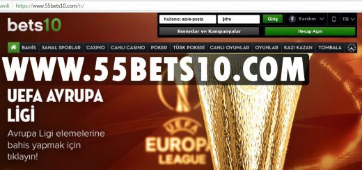 55Bets10.COM Adresi Yeni Bets10 Giriş Adresi Oldu