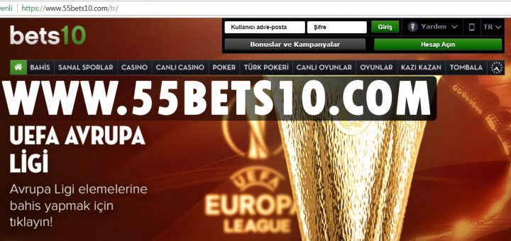 55Bets10.COM Adresi Yeni Bets10 Giriş Adresi Oldu