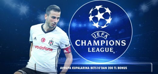 AVRUPA KUPALARINDA ANINDA 200 TL BONUS